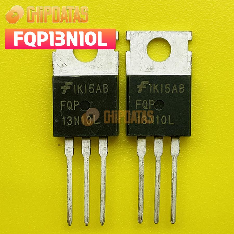 10 Pezzi Transistor MOSFET FQP33N10, Canale N, 100V, TO-220, Nuovi