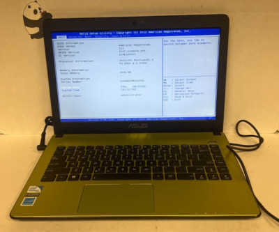 ASUS X401A 14  Laptop, Intel Pentium B980 2.40GHz, 4GB RAM, NO HDD
