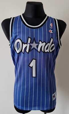 NBA Vintage Orlando Magic 90s Champion Basketball Jersey #1 A