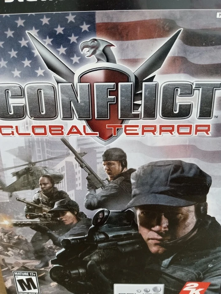Conflict: Global Terror (PlayStation 2 PS2) CIB Complete W/ Manual Video Game - Image 3 of 4