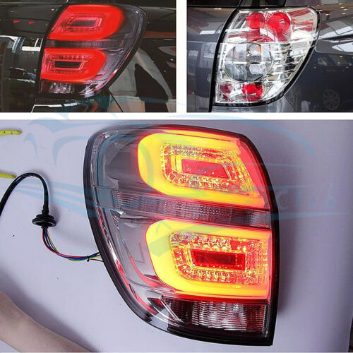 Par de luces traseras LED ahumadas para parachoques para Chevrolet Captiva 2008-2015 q - Imagen 2 de 9