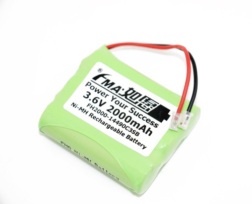 or Ni-MH AA 3.6V 600mAh-2000mAh Rechargeable Battery Mobile Cordless Phone - Picture 12 of 40