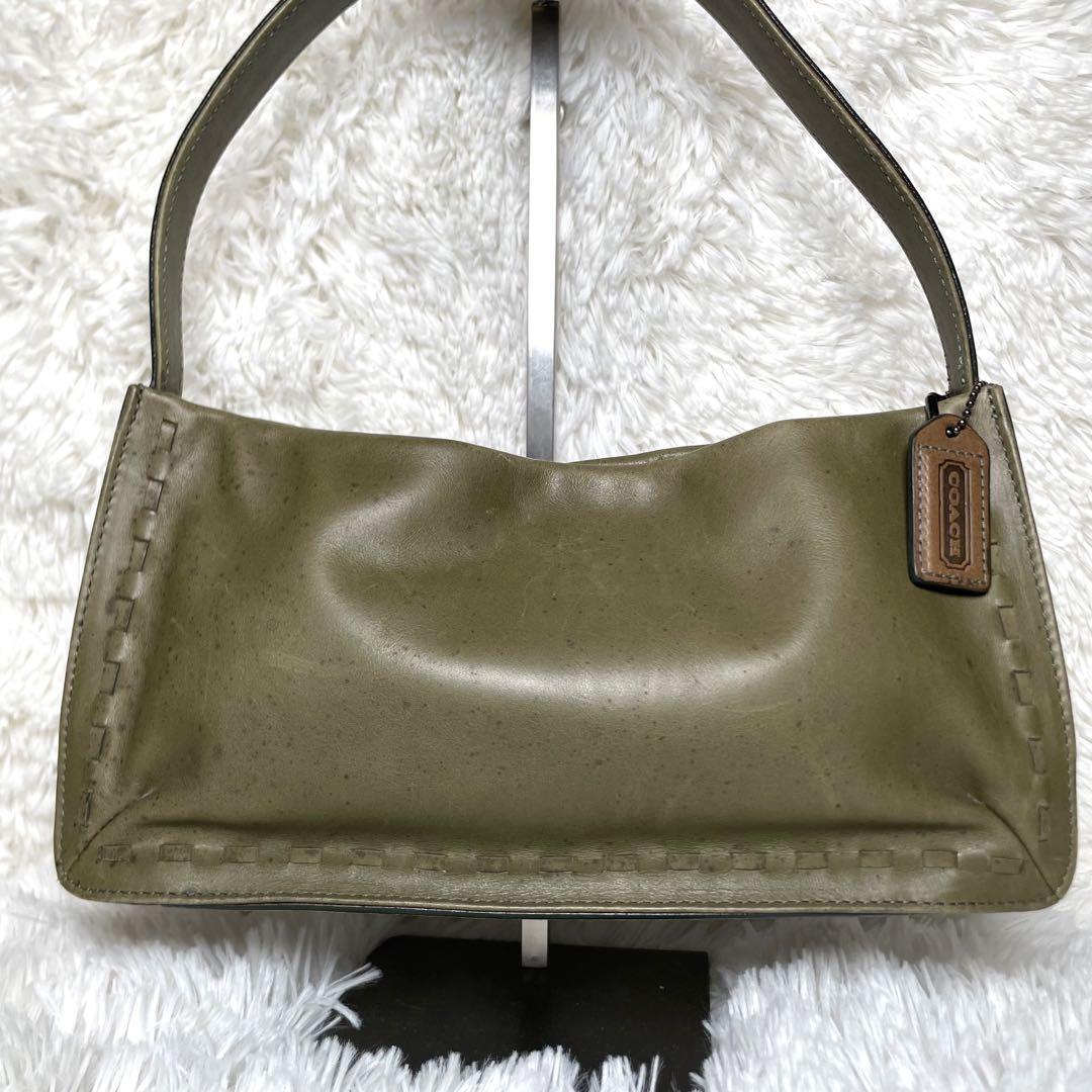 Coach Vintage Shoulder Bag No.9468 Green Used | eBay Coach Vintage Shoulder Bag No.9468 Green Used | eBay