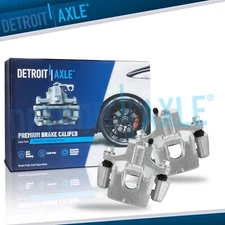 Rear Left and Right Brake Calipers w/ Brackets for Toyota Camry Solara Avalon