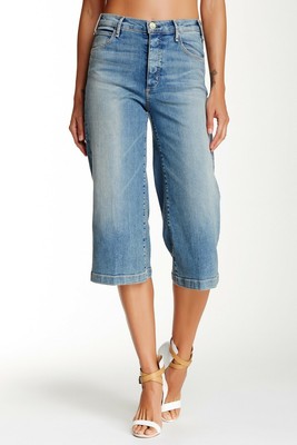 MCGUIRE DENIM Bessette Sommerset Cropped Wide Leg Culotte Jean 