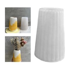 Vase Silikonform, hoher Blumentopf Betonform zur Einweihung DIY Schmuck