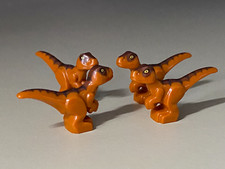 New Lego Baby Dino Jurassic World Baby Raptors Dinosaurs Lot of 4