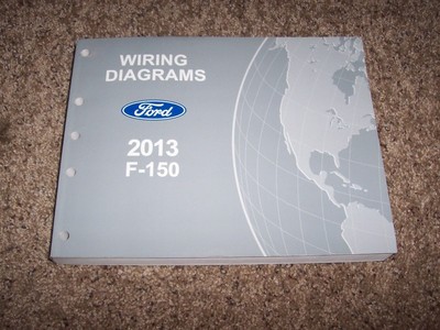 2013 Ford F150 Electrical Wiring Diagram Manual FX2 Lariat XLT STX SVT Raptor