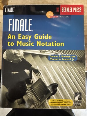 Finale: An Easy Guide to Music Notation (Guide (Berklee Press).) - GOOD NO C.D.
