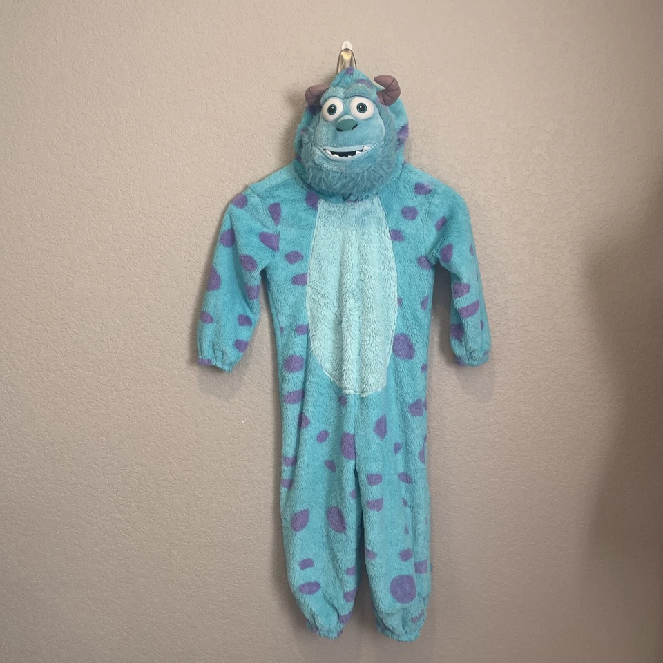 Disney Store Monsters Inc Sulley/Sully Peludo Disfraz Halloween Niños 4 4T Foto 2 de 4