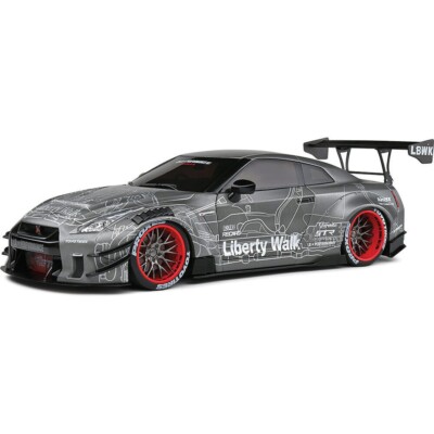 LIBERTYWALK LB★WORKS GT-R Matte Grey MINIGT.com – Welcome to the World of 1:64!