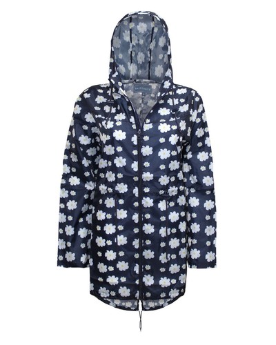 WATERPROOF WINDPROOF MAC Navy blue 