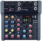 Citronic CMA-6 Compact Mixer with DSP FX and BT/USB With 2 Mono + 2 Stereo, 48V