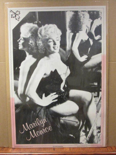 vintage Marilyn Monroe mirror Poster original poster classic 5464 - Afbeelding 1 van 5