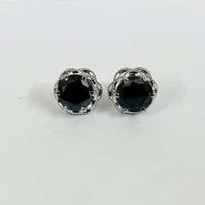 5 Ct Black Diamond Stud Earrings AAA Certified ! Anniversary Gift, Birthday Gift
