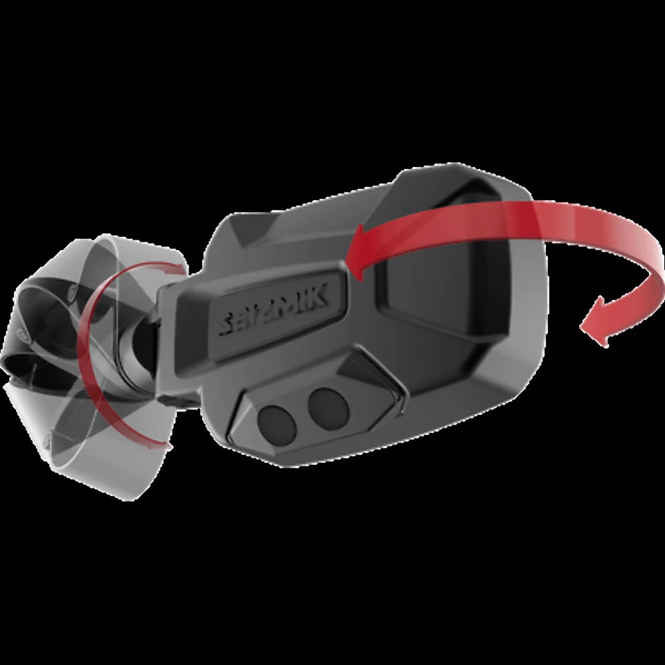 Honda Pioneer 1000 1000-5 Seizmik Pursuit Night Vision LED Side View Mirrors Foto 3 de 4