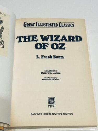 Great Illustrated Classics: The Wizard Of Oz Great Illustrated Classics 9A - Picture 2 of 6