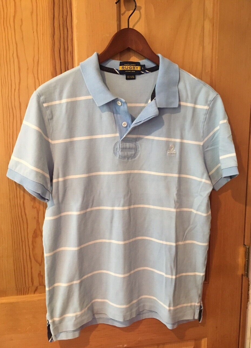 RALPH LAUREN RUGBY SKULL & BONES SHORT SLEEVE POLO SHIRT MEN RALPH LAUREN RUGBY SKULL & BONES SHORT SLEEVE POLO SHIRT MEN