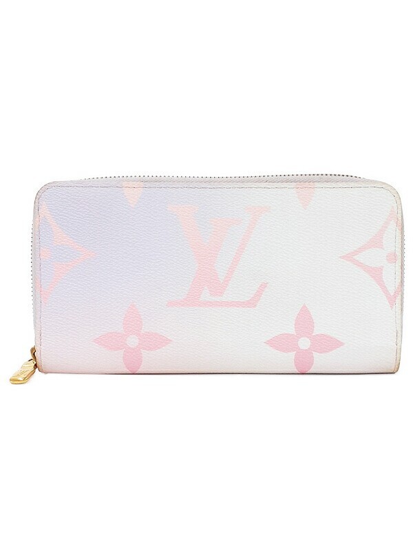 Louis Vuitton ZippyWallet Spring In The City Monogram Sunrise Pastel M81340 Used