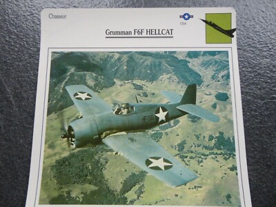 '' Grumman F6F HELLCAT '' JÄGER ..USA FLUGZEUG STECKER