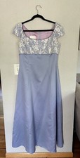 Платье Vtg Jessica McClintock satin lace