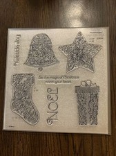 S1610 Yuletide Joy - Christmas Noel - Stocking Coloring CTMH NEW RETIRED SOTM