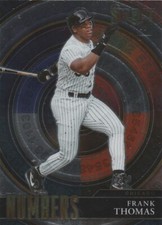 2022 PANINI SELECT FRANK THOMAS 1B WHITE SOX HOF #SN9 NUMBERS SP