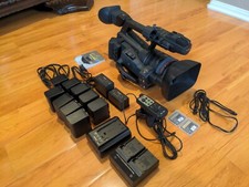Canon XF305 Camera, Tripod, Dolly, Monitor, Cases  Extras Custom Bundle Set