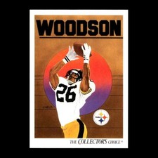 Rod Woodson 1991 Upper Deck Pittsburgh Steelers #98 R324H 83