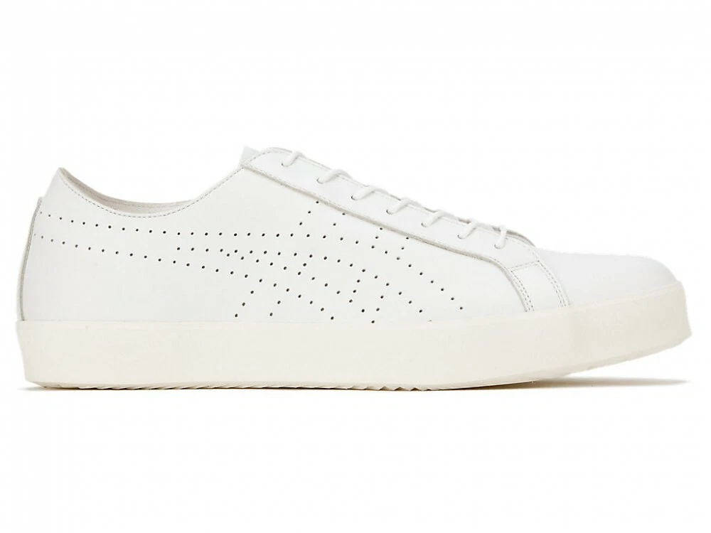 Asics Onitsuka Tiger FABRE DELUXE LO CL 1183B460 WHITE/WHITE With Shoe Bag