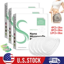 4-12PCS Nano Microneedle Patch, SMGT-GLP-1 Patch for Women&Men, Skin Care New 🔥