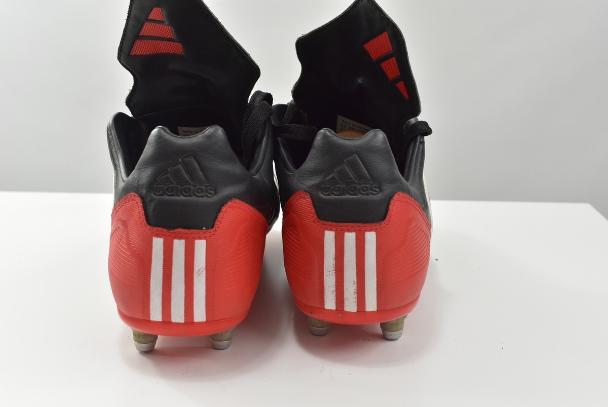adidas Predator サッカーシューズ レッド ADIDAS PREDATOR ELITE FG LUCID RED/WHITE/BLACK | UK 8 (US
