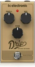 New tc electronic compact effector DRIP SPRING REVERB Effector From Japan