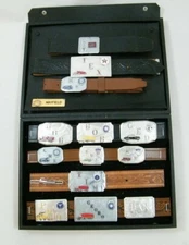 HOOK - FAST 13 BELT BUCKLE SET SALESMAN SAMPLES, TRUCK, TRAIN, BUS