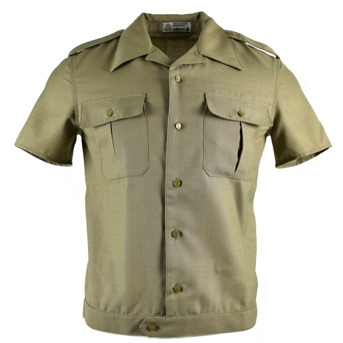 トップス Hungarian Army Linen Sleeping Shirt DEAD STOCK】Hungarian Army Linen Sleeping Shirts V-neck