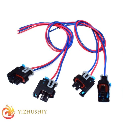 4PCS Fuel Injector Wire Haress Connector For Chevrolet Express GMC Savana Sierra - Picture 6 of 7