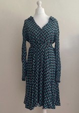 Seraphine Dress Womens  UK  18 Maternity/Breastfeeding/Nursing Teal Alessandra