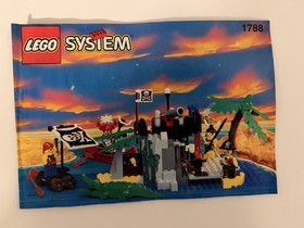 Lego Pirates 1788 Treasure Chest Set, 100% Complete, manual included, no box