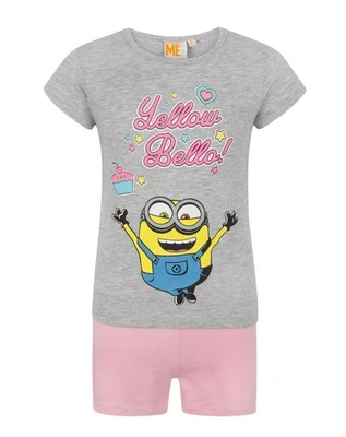Despicable Me Fille 6 ans Ensemble pyjama à manches courtes et à jambes courtes - Photo 1/4