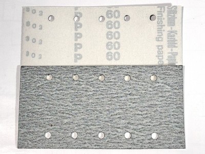 Schleifstreifen 115x228 mm - P60 | VE=10 Stück ELEFANT 10 Löcher f. Festool SICA