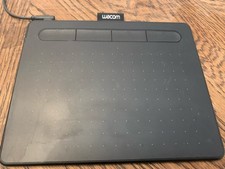 Tablet Graphics Drawing Wacom Intuos Small Black USB Untested No Stylus