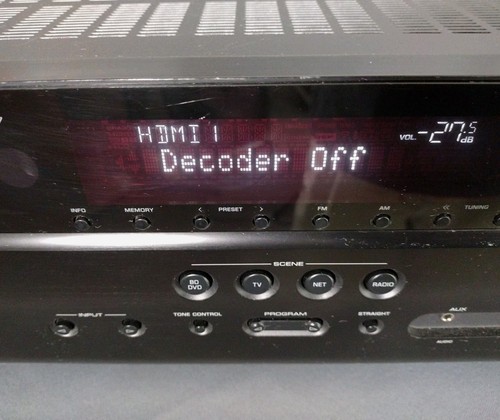 Yamaha Natural Sound AV Receiver RX-V477Ultra HD Home Theater 5.1 Tested - Picture 3 of 10