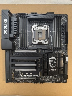 MSI X99A Godlike Gaming LGA2066 E-ATX DDR4 Mainboard ohne OVP (MB0726006)