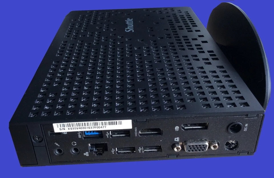 Shuttle XS35VA, 1,99GHz, 8GB RAM, 466 GB, HDMI, WLAN 25.5x16.5x4 cm Win10 64Bit - Bild 4 von 4