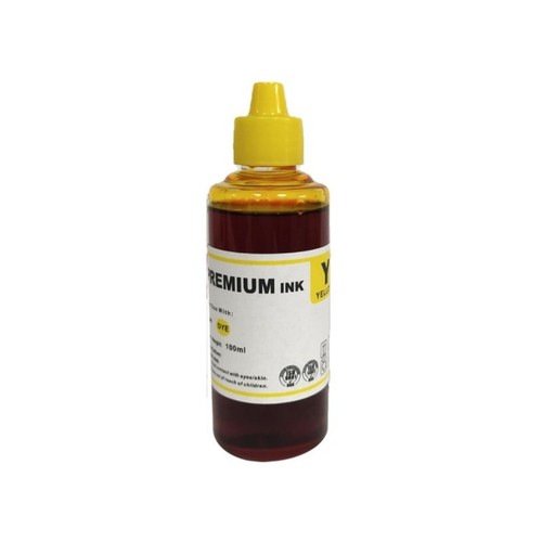 INCHIOSTRO 100ML GIALLO UNIVERSALE PER EPSON CANON BROTHER LEXMARK PREMIUM INK - Foto 1 di 1