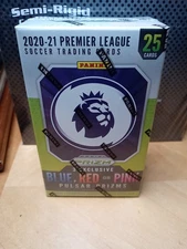 2020-21 Panini Premier Lea Soccer Blue, Red or Pink Pulsar Prizm 25 card Sealed 