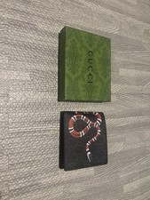 Gucci King Snake Leather Wallet