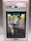 2026 Topps Chrome Black Johan Santana Refractor (PSA 9)