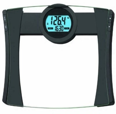 Digital Bathroom Scale with BMI and Calorie Tracking, 440 Pound Capacity NOB