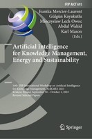 Artificial Intelligence For Knowledge Management, Energy And Sustainability Euni